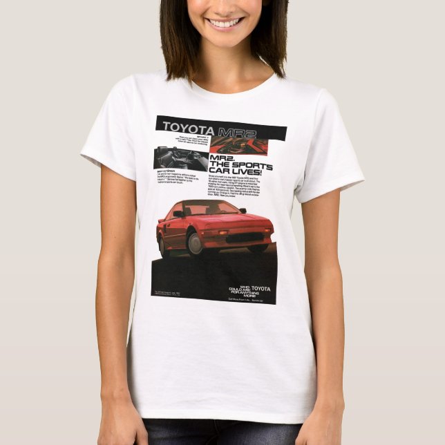 T-SHIRT TOYOTA MR2 AW11624 (Devant)