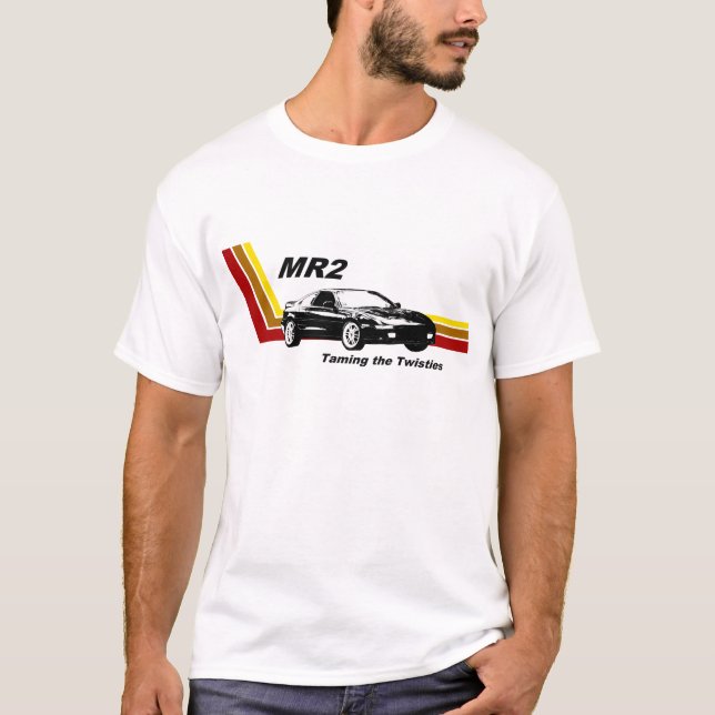 T-shirt Toyota MR2 Taming the Twisties (Devant)