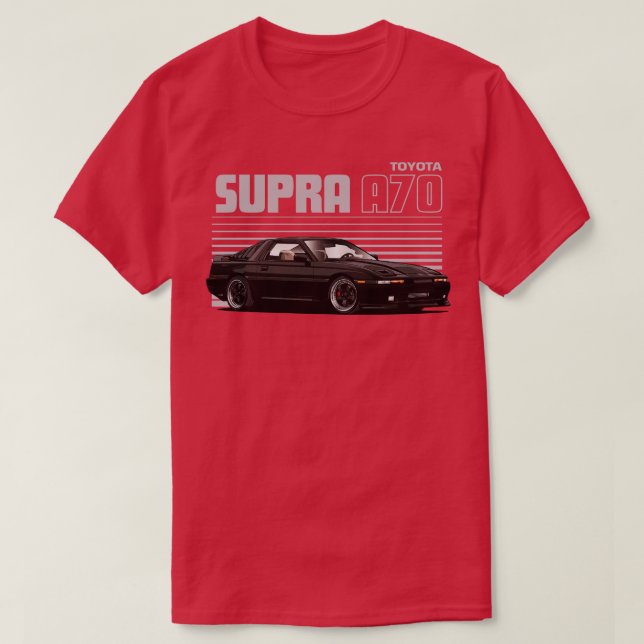 T-SHIRT TOYOTA SUPRA 2 (Design devant)