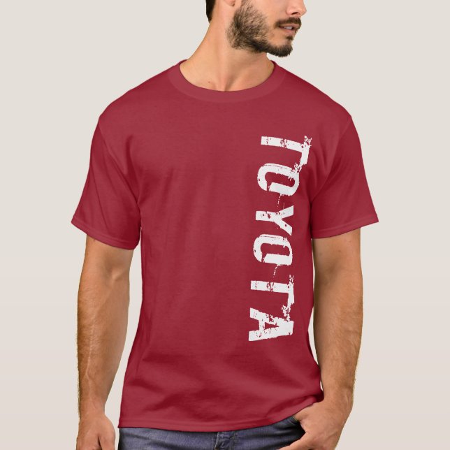 T - Shirt Toyota Vert (Vorderseite)