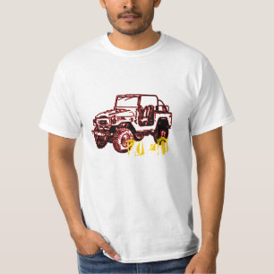 T-Shirt Toyotas Fj40 nicht für den Straßenverkehr