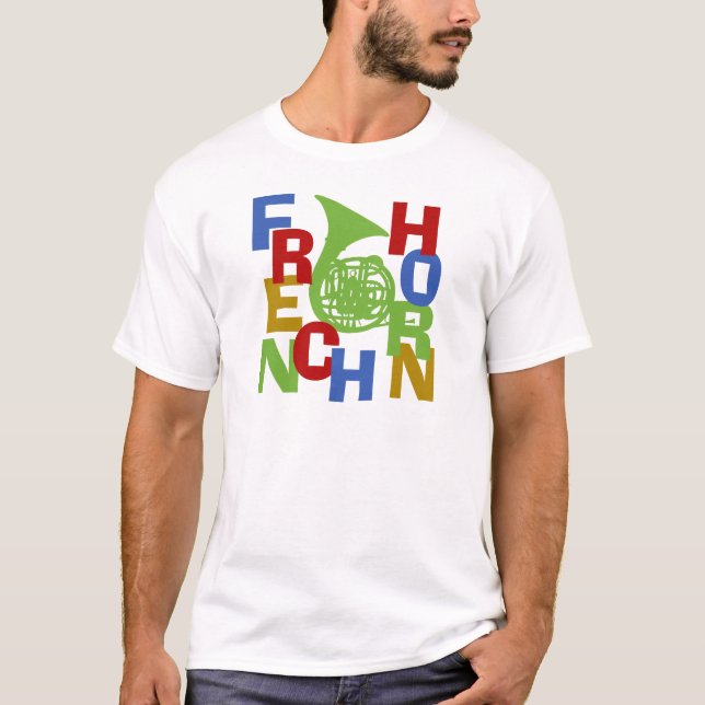 T-shirt Tracée de la Corne française (Devant)