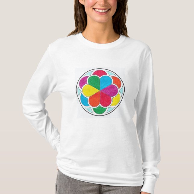 T-shirt Tracery pour femmes (Devant)