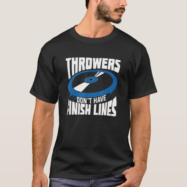 T-shirt Track And Field Discus Thailleur Design pour un Di (Devant)