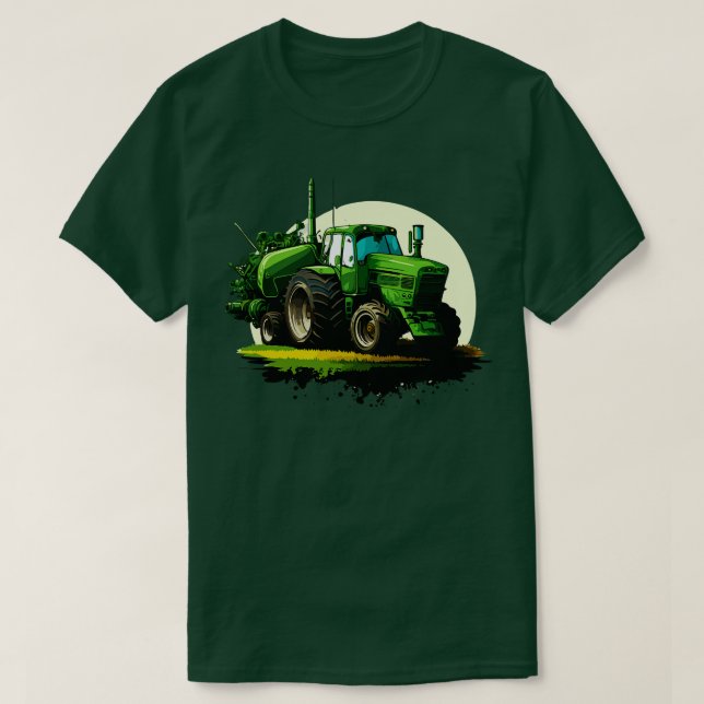 T-shirt Tracteur agricole (Design devant)