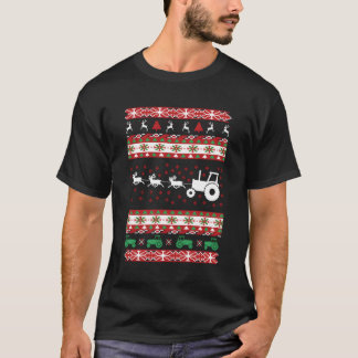 T-shirt Tracteur agricole laid