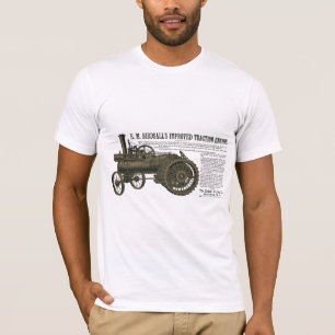 T-shirt Tracteur de ferme du moteur de traction de la