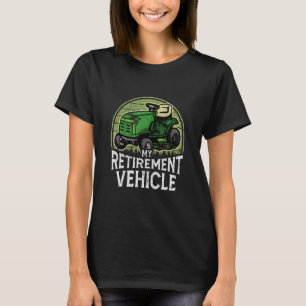T-shirt Tracteur de pelouse de tondeuse Mon véhicule de re