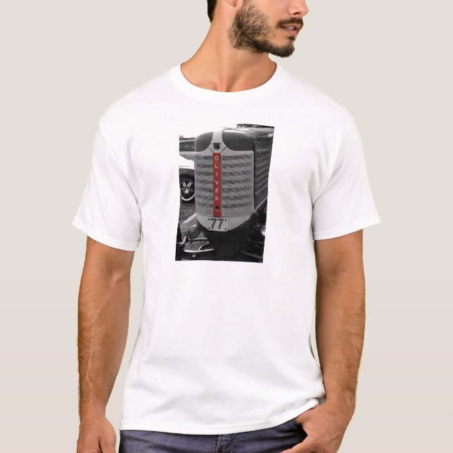 T-shirt Tracteur d'Oliver (Devant)
