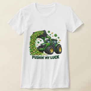 T-shirt Tracteur drôle de la Saint-Patrick drôle