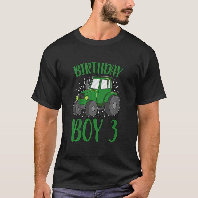 T-shirt Tracteur pour enfants Futur Agriculteur Tracteurs  (Devant)