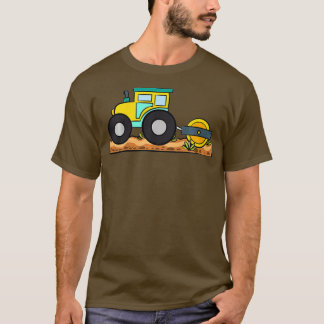T-shirt Tracteur pour enfants garçons Tracteur agricole Tr