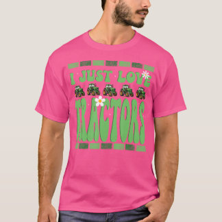 T-shirt Tracteur Pour Les Agriculteurs Qui Aiment Tracteur
