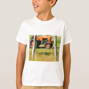 T-SHIRT TRACTEUR QUEENSLAND RURAL AUSTRALIE DE FIAT