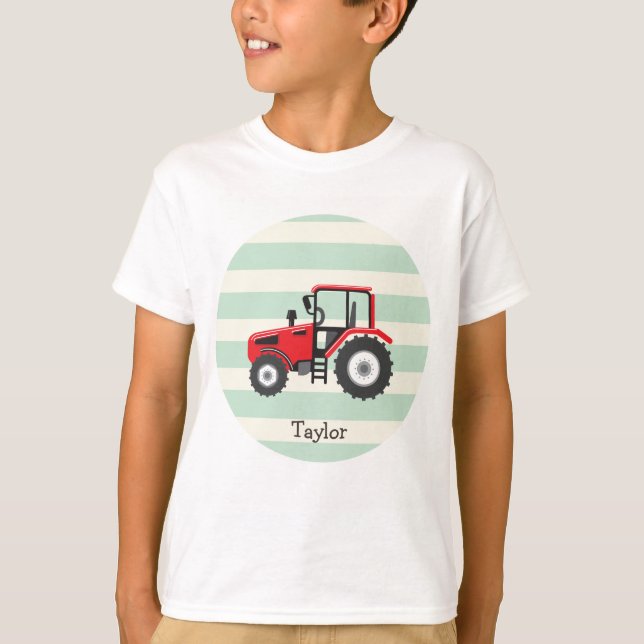 T-shirt Tracteur Red Farm (Devant)