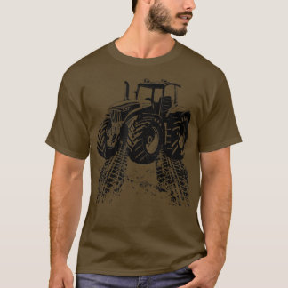 T-shirt Tracteur Retro Tracteur Vintage Fermier Farmer Cad