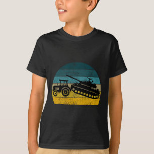 T-shirt Tracteur ukrainien Soutenir l'Ukraine Soutenez l'U