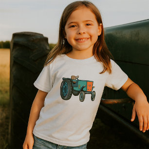 T-shirt Tracteur vert