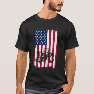 T-shirt Tracteurs agricoles Hommes Femmes Américaine États