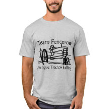 Traction antique de tracteur de Fencerow d'équipe