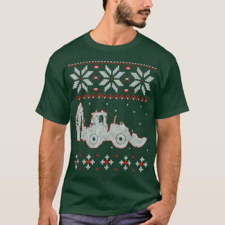 T-shirt Tractor Lover doux de Noël, Fermier agricole