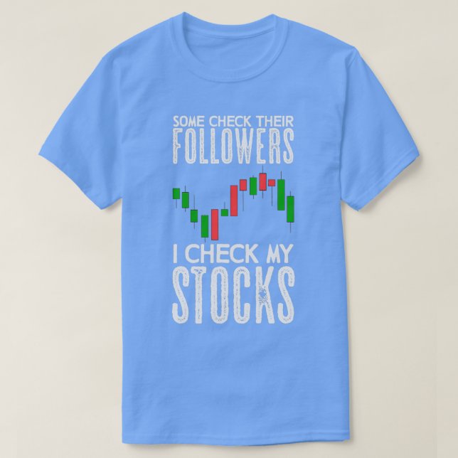 T-shirt Trader Trader Daytrader Stock Exchange (Design devant)