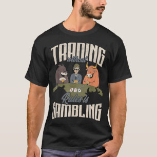 T-shirt Trader Trader Stock Marché Stocks Commerce Forex