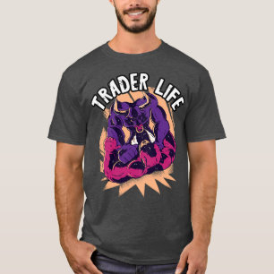 T-shirt Trader Vie Stock Marchand Jour Jour Jour de Négoci