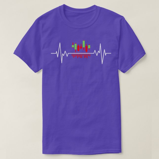 T-shirt Trading Heartbeat 26 (Design devant)