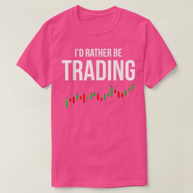 T-shirt TradingStockTraderIdPlutôtÊtreTradingCrypto (Design devant)