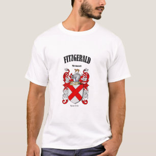 T-shirt Traduction et signification de la crête FITZGERAL