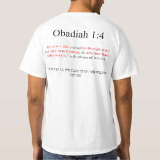 T-shirt Traduction Open Source Obadiah 1:4