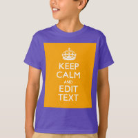 Traffic Yellow Background Keep Calm And Your Text