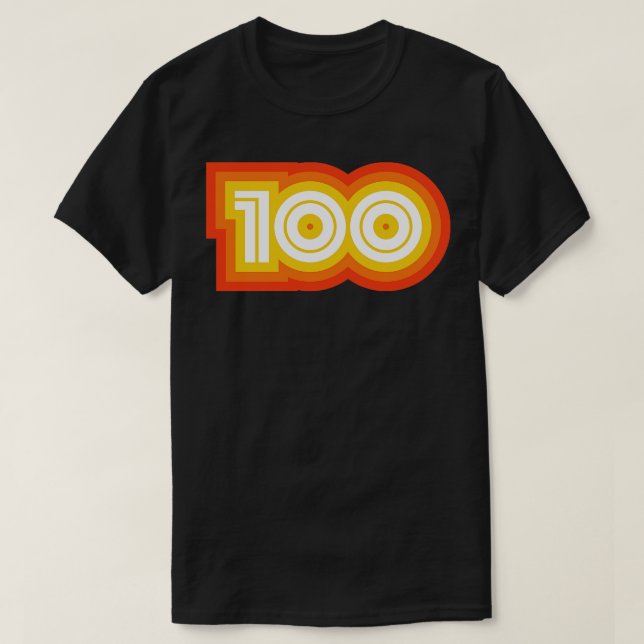 T-shirt Trail 100 Mile et Super rétro Ultra Running (Design devant)