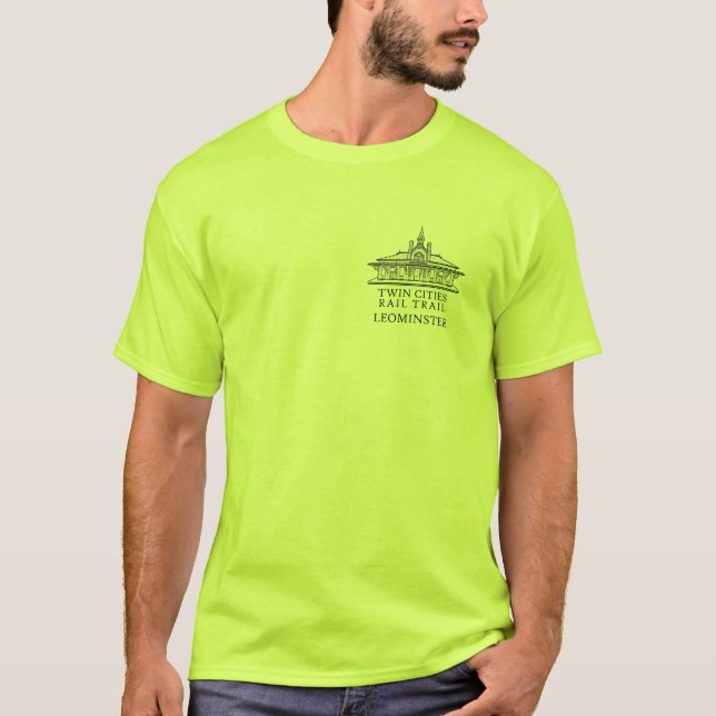 T-shirt Trail des villes jumelles Leominster (Devant)