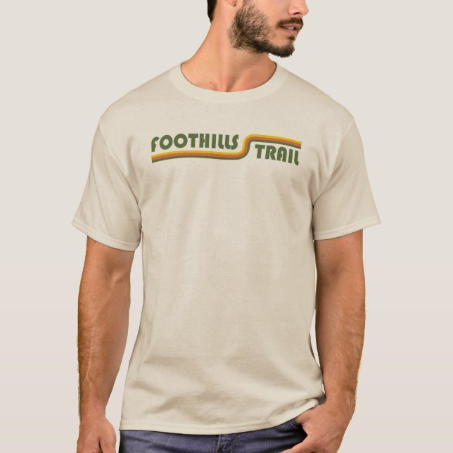 T-shirt Trail Foothills Caroline du Nord Caroline du Sud (Devant)