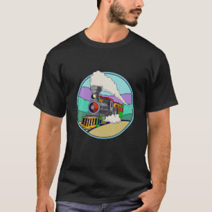 T-shirt Train amusant Locomotive Model Railroad T Shirt