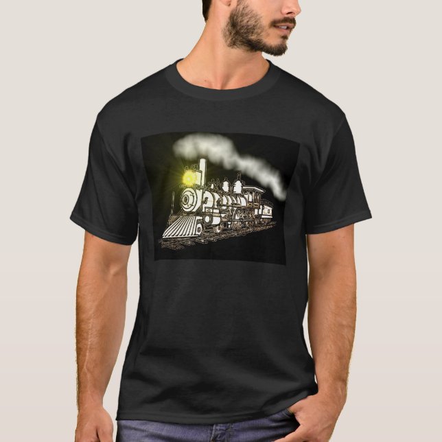 T-shirt Train de fantôme (Devant)