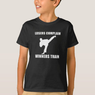 T-shirt Train de gagnants d'arts martiaux