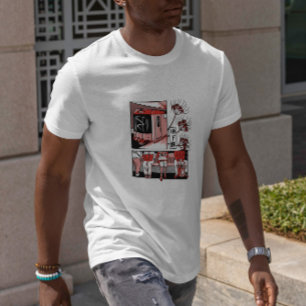 T-shirt Train de métro japonais