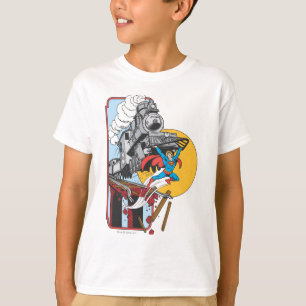T-shirt Train de relève Superman