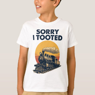 T-shirt Train Désolé d'avoir pris Funny Locomotive Railroa