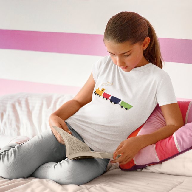 T-shirt Train Jouet Coloré (Créateur téléchargé)