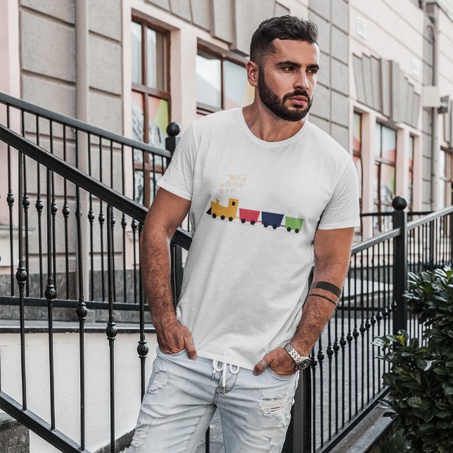 T-shirt Train Jouet Coloré (Créateur téléchargé)