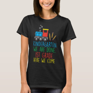T-shirt Train Kindergarten Nous Avons Terminé 1ère Année J