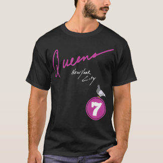 T-shirt Train Queens New York City Pigeon 7