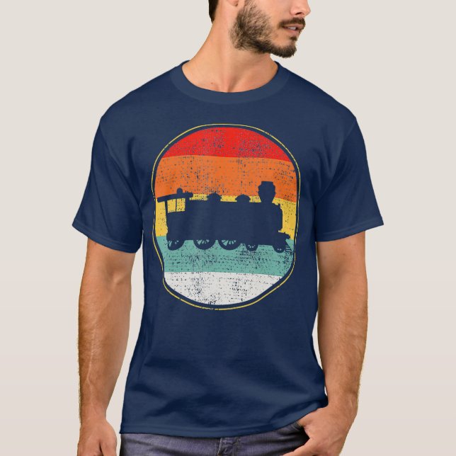 T-shirt Train Railroad (Devant)