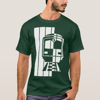 T-shirt train train train train train train conducteur 16