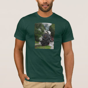 T-shirt train vapeur rail train rail rail rail rail rail r