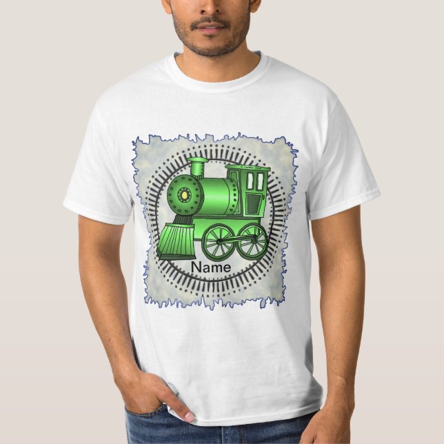 T-shirt Train Vert  (Devant)